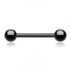 Colorline PVD Basic Steel Nipple Barbell