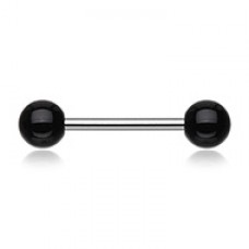 UV Acrylic Basic Nipple Barbell