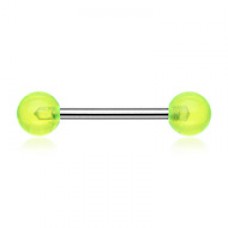 UV Acrylic Basic Nipple Barbell