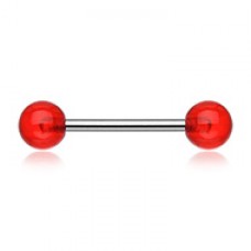 UV Acrylic Basic Nipple Barbell