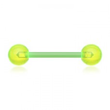 UV Acrylic Flexible Shaft Basic Nipple Barbell