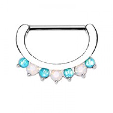 Classic Opal Sparkle Nipple Clicker