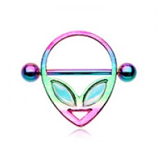 Out of This World Alien Nipple Shield Ring