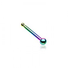 Colorline Ball Top Basic Nose Stud Ring