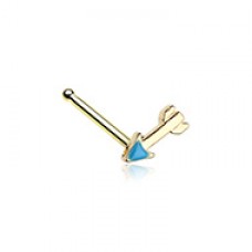Golden Katniss Arrow Nose Stud Ring