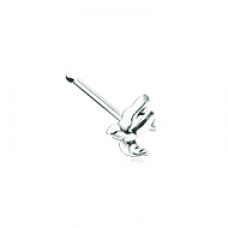 Soaring Swallow Nose Stud Ring