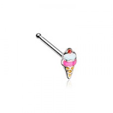 Summertime Sadness Ice Cream Cone Nose Stud Ring