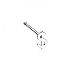 Dollar Money Sign Nose Stud Ring