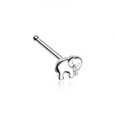 Wild & Free Elephant Nose Stud Ring