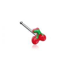 Kawaii Cherry Cherries Nose Stud Ring