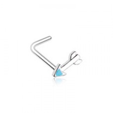 Katniss Arrow  L-Shape Nose Ring