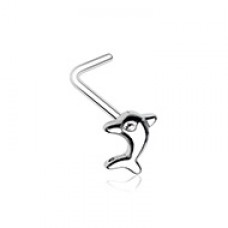 Dolphin Nose L-Shape Nose Ring