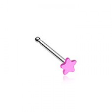 Vibrant Enamel Star Nose Stud Ring