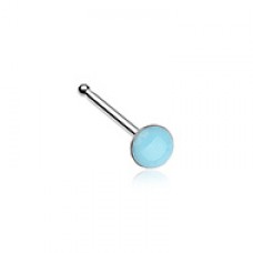Illuminating Glow in the Dark Circle Nose Stud Ring