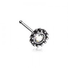 Aira Filigree Sparkle Icon Nose Stud Ring