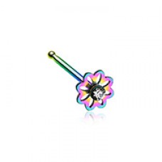 Colorline Daisy Breeze Sparkle Nose Stud Ring