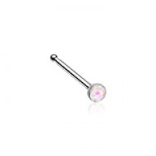 Opal Sparkle Nose Stud Ring