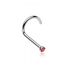 Press Fit Gem Top Steel Nose Screw Ring