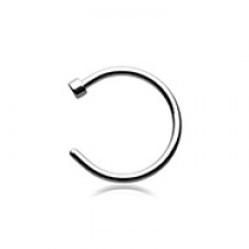 Basic Steel Nose Hook Disk End Hoop Ring