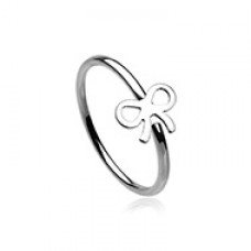 Bow-Tie Bendable Nose Hoop