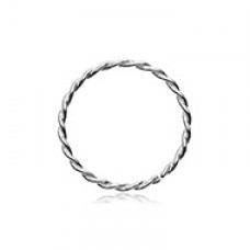 Twist Rope Steel Bendable Nose Hoop