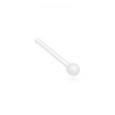 Flexible Ball Top Clear UV Acrylic Nose Stud Retainer