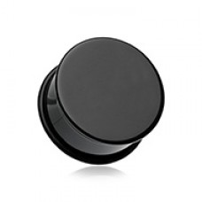 Basic Acrylic Single Flared Ear Gauge Plug