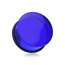 Basic Acrylic Single Flared Ear Gauge Plug