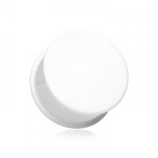 Basic Acrylic Single Flared Ear Gauge Plug