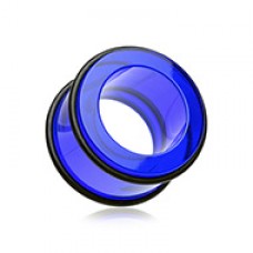 Basic Acrylic No Flare Ear Gauge Tunnel Plug
