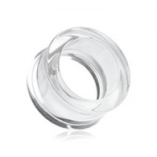 Basic Acrylic Double Flared Ear Gauge Tunnel Plug