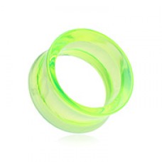 Basic Acrylic Double Flared Ear Gauge Tunnel Plug