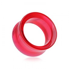 Basic Acrylic Double Flared Ear Gauge Tunnel Plug