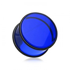 Basic Acrylic No Flare Ear Gauge Plug