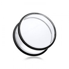 Basic Acrylic No Flare Ear Gauge Plug