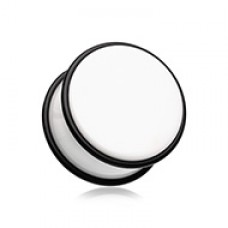 Basic Acrylic No Flare Ear Gauge Plug