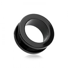 Basic Acrylic Screw-Fit Ear Gauge Tunnel Plug