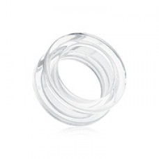 Basic Acrylic Screw-Fit Ear Gauge Tunnel Plug