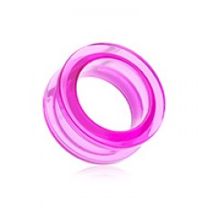 Basic Acrylic Screw-Fit Ear Gauge Tunnel Plug