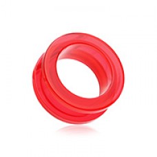 Basic Acrylic Screw-Fit Ear Gauge Tunnel Plug