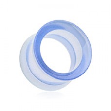 Glow in the Dark Basic Acrylic Double Flared Ear Gauge Tunnel Plug