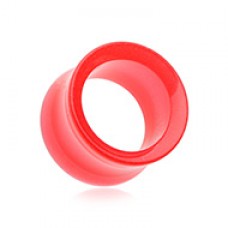Glow in the Dark Basic Acrylic Double Flared Ear Gauge Tunnel Plug