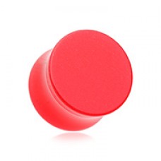 Glow in the Dark Basic Acrylic Double Flared Ear Gauge Plug