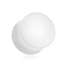 Glow in the Dark Basic Acrylic Double Flared Ear Gauge Plug