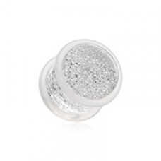 Glitter Shimmer Acrylic Ear Gauge Plug