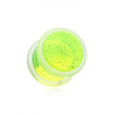 Glitter Shimmer Acrylic Ear Gauge Plug
