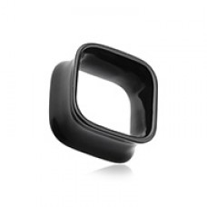 Square Tunnel Double Flared Ear Gauge Plug