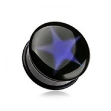 Thermotropic Star Single Flared Mood Plug