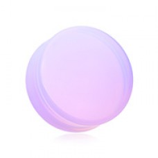 Lavender Opalite Double Flared Ear Gauge Plug