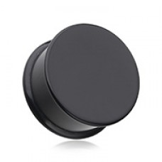 Solid Silicone Ear Skin Double Flared Plug